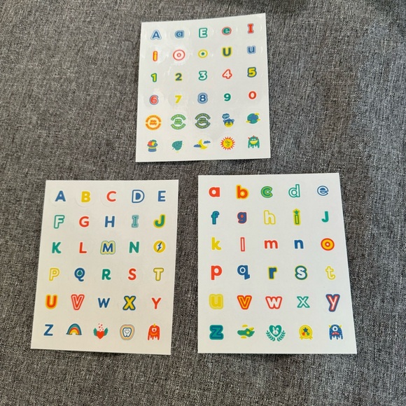 Hiya Glass Jar with original sticker sheets NEW - Picture 7 of 10